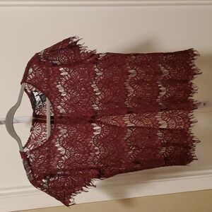 2. Tops - INNY eyelash lace top